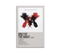 HUEAEHAHE Kings of Leon Album Only by The Night Poster Room Decorative Canvas Posters Aesthetic Poster Print Wall Art Decor Posters 12x18inch(30x45cm) Unframe-style