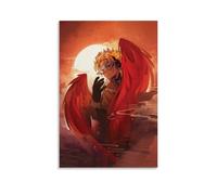 HUEAEHAHE Mha Hawks Poster Room Decorative Canvas Posters Aesthetic Poster Print Wall Art Decor Posters 12x18inch(30x45cm) Unframe-style