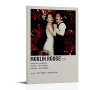 HUEAEHAHE Moulin Rouge 2001（7） Poster Room Decorative Canvas Posters Aesthetic Poster Print Wall Art Decor Posters 24x36inch(60x90cm) Frame-style