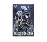 HUEAEHAHE Murder Drones Poster Room Decorative Canvas Posters Aesthetic Poster Print Wall Art Decor Posters 20x30inch(50x75cm) Unframe-style
