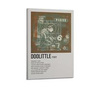 HUEAEHAHE Pixies Album Doolittle Poster Room Decorative Canvas Posters Aesthetic Poster Print Wall Art Decor Posters 08x12inch(20x30cm) Frame-style