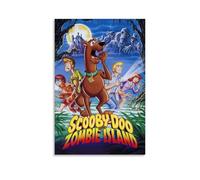 HUEAEHAHE Scooby Doo on Zombie Island Poster Room Decorative Canvas Posters Aesthetic Poster Print Wall Art Decor Posters 24x36inch(60x90cm) Unframe-style