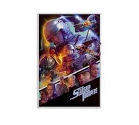 HUEAEHAHE Starship Troopers 1997(2) Poster Room Decorative Canvas Posters Aesthetic Poster Print Wall Art Decor Posters 24x36inch(60x90cm) Unframe-style