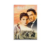 HUEAEHAHE The Big Country 1958（3） Poster Room Decorative Canvas Posters Aesthetic Poster Print Wall Art Decor Posters 12x18inch(30x45cm) Unframe-style