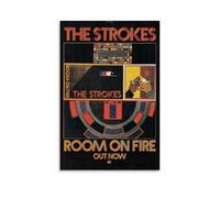 HUEAEHAHE The Strokes Room on Fire Poster Room Decorative Canvas Posters Aesthetic Poster Print Wall Art Decor Posters 08x12inch(20x30cm) Unframe-style