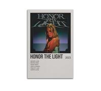 HUEAEHAHE Zara Larsson Honor The Light Poster Room Decorative Canvas Posters Aesthetic Poster Print Wall Art Decor Posters 12x18inch(30x45cm) Unframe-style
