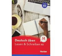 HUEBER Deutsch Uben LESEN & SCHREIBEN B2 / German Reading & Writing @NEW BOOK@