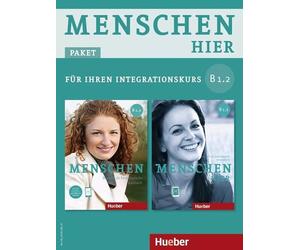 Hueber MENSCHEN HIER B1.2 PAKET: ARBEITSBUCH mit AUDIO ONLINE + KURSBUCH @New