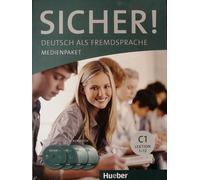 HUEBER Sicher C1 MEDIENPAKET CD's & DVD zum Kursbuch @NEW@ German Language