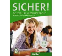 HUEBER Sicher Kursbuch & Arbeitsbuch C1.1 Lektion 1-6 MIT AUDIOS ONLINE @ NEW