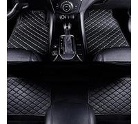 HUEBRA Car Leather Floor Mats for Mercedes Benz CLA CLA180 CLA200 CLA250 CLA260 CLA180d CLA200d CLA220d Waterproof Non Slip Carpet Mat Protection Mat Accessories,A-Black