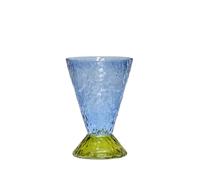 Hübsch - Abyss Vase - Light blue Olive