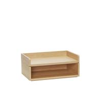 Hübsch Afour tray 33x22 cm 2-pack Nature