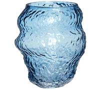 Hübsch - Aurora Vase 18 cm, Light Blue - Blue