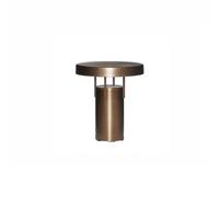 HÜBSCH BringMe Mini LED rechargeable table lamp, brass, 20 cm