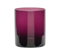 Hübsch Candle lantern Ø9 cm Purple