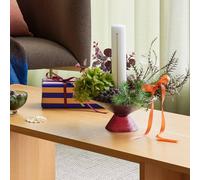 Hübsch candy glass bowl Large, blue/red, glass, Ø 25 cm