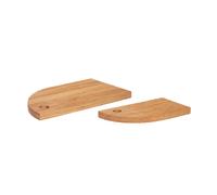 Hübsch Cutting board 2-pack Oak wood