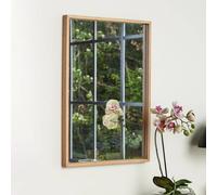 Hübsch Depth mirror, 60 x 40 cm, light oak