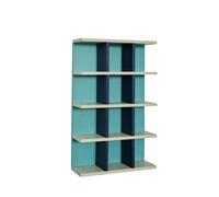 Hübsch Galaxy Bookcase Turquoise/ Blue/ Gray