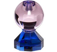 Hübsch Gem Candlestick Pink/ Blue