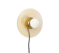 Hübsch Halo Wall Lamp Amber