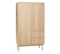 Hübsch Herringbone Wardrobe Large Nature