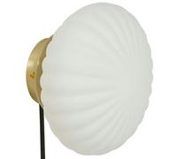 Hübsch - Kumu Wall Light Ø18 cm - White