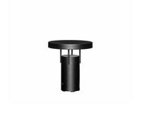 HÜBSCH LED rechargeable table lamp BringMe Mini, matt black, 20 cm