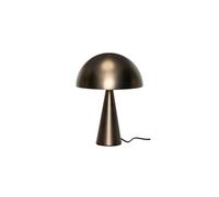 HÜBSCH Mush Mini table lamp, burnished brass, height 34 cm