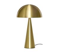 Hübsch Mush table lamp Brass, tall 50 cm
