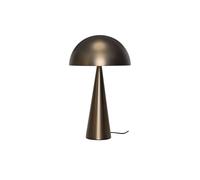 HÜBSCH Mush table lamp, burnished brass, height 50 cm