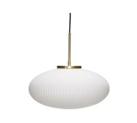 Hübsch Serene Pendant Ellipse White