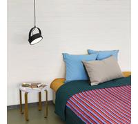 HÜBSCH Stage LED pendant light, black, iron, 3,000 K