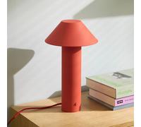 Hübsch Tower LED table lamp, red, height 32 cm, metal
