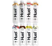 Huel 8X 500ml Variety Pack (1x Salted Caramel,1x Iced Caramel,1 x Strawberries & Cream,1 x Cinnamon, 1 x Berry,1 x Chocolate,1 x Banana 1 x Vanilla)