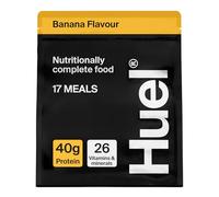 Huel Black Edition High Protein Complete Meal Replacement, 17 Meals, Banana Flavour, 40g of Protein Per Serving, Ready Meals, Vegan Protein Powder, Gluten-Free, Non-GMO