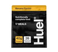 Huel Black Edition High Protein Complete Meal Replacement, 17 Meals, Banana Flavour, 40g of Protein Per Serving, Ready Meals, Vegan Protein Powder, Gluten-Free, Non-GMO