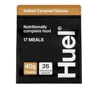 Huel Black Edition High Protein Complete Meal Replacement, 17 Meals, Salted Caramel Flavour, 40g of Protein Per Serving, Ready Meals, Vegan Protein Powder, Gluten-Free, Non-GMO