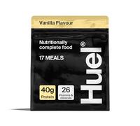 Huel Black Edition High Protein Complete Meal Replacement, 17 Meals, Vanilla Flavour, 40g of Protein Per Serving, Ready Meals, Vegan Protein Powder, Gluten-Free, Non-GMO