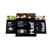 Huel Black Edition High Protein Complete Meal Replacement, 3 Flavour Variety Pack, 30 Meals, 40g of Protein Per Serving, Ready Meals, Vegan Protein Powder, Gluten-Free, Non-GMO