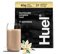 Huel Black Edition - Nutritionally Complete 100% Vegan Gluten-Free - Less Carbs More Protein - Powdered Meal (Vanilla, 1 Bag)