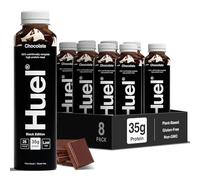 Huel Black Edition Ready-to-drink, 8 x 500ml Bottles, Protein Shakes, Chocolate Flavour, High Protein Drink, 35g Protein Per Bottle, Rich in Vitamin D, Fatty Acids, Calcium, Ready Meals