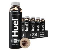 Huel Black Edition Ready-to-drink, 8 x 500ml Bottles, Protein Shakes, Chocolate Flavour, High Protein Drink, 35g Protein Per Bottle, Rich in Vitamin D, Fatty Acids, Calcium, Ready Meals