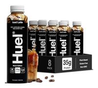 Huel Black Edition Ready-to-drink, 8 x 500ml Bottles, Protein Shakes, Iced Latte High, High Protein Drink, 35g Protein Per Bottle, Rich in Vitamin D, Fatty Acids, Calcium, Ready Meals