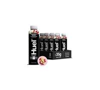 Huel Black Edition Ready-to-Drink Strawberry Banana, 8 x 500ml - 35g Protein per Bottle, Plant-Based Meal Replacement