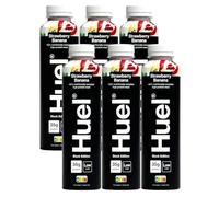 Huel Black Edition Ready-to-Drink | Strawberry Banana Flavour High Protein Drink | 35g Protein Per Bottle | Not Just A Meal Replacement Shake | Complete Nutrition (Pack of 6, Each 500ml)