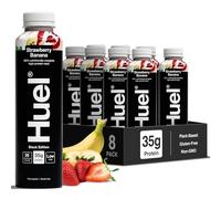 Huel Black Edition RTD | 8x500ml 35g Protein | Strawberry Banana