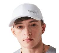 Huel Branded Cap, Unisex Fit, 100% Cotton, Recycled Plastic Visor & Sweatband, Adjustable Strap White