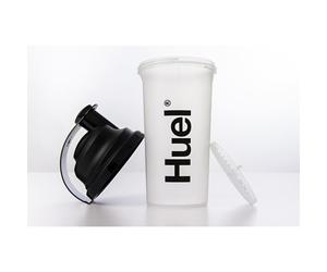 Huel Clear Shaker Bottle - BPA Free Leak-Proof Shaker Cup 700ml